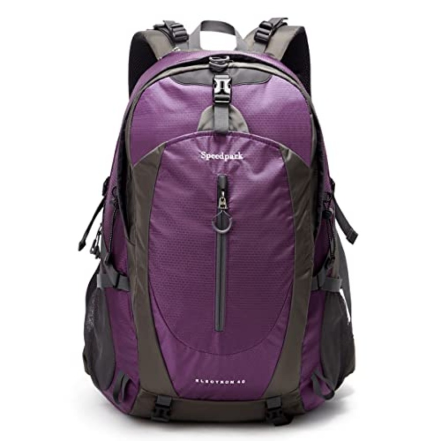 Hiking Backpack 40L Waterproof - Rain Cover Backpack บทวิจารณ์และราคา