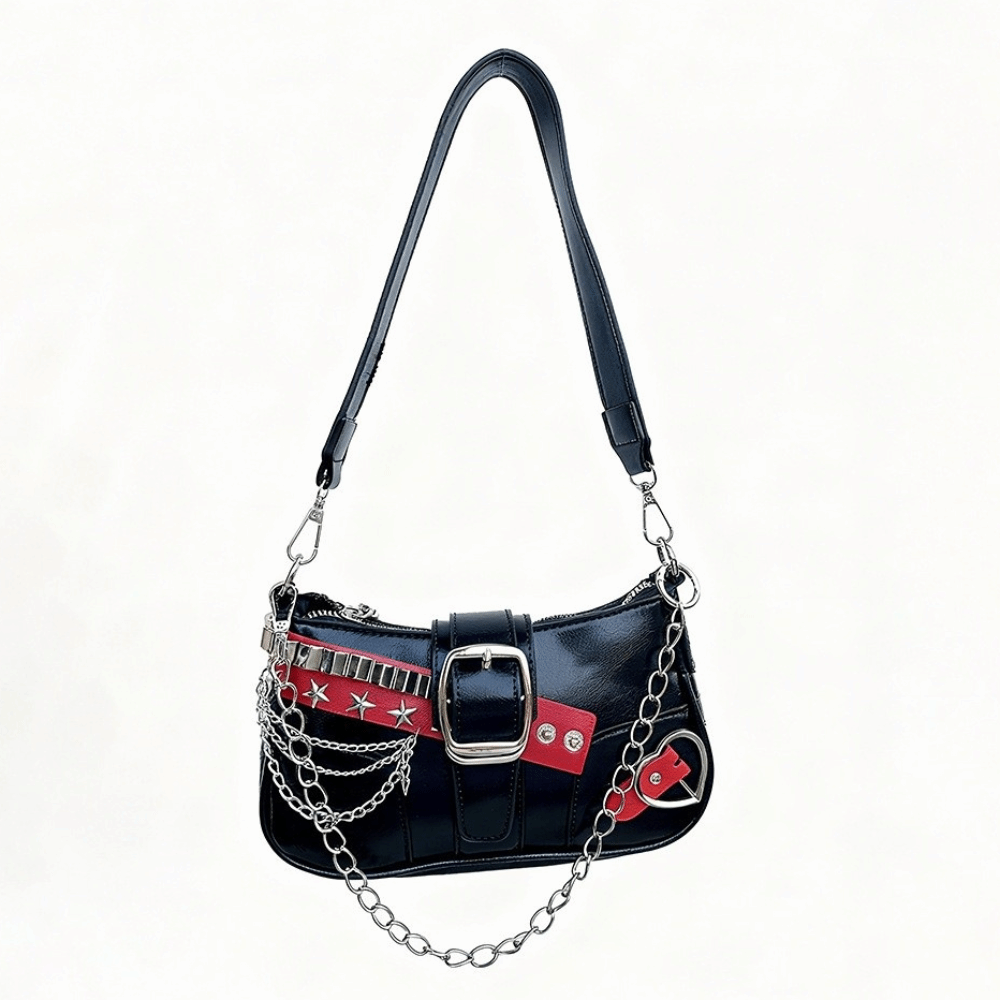Vintage Y2K Shoulder Bag PU Le - Leather Backpack Vintage บทวิจารณ์และราคา