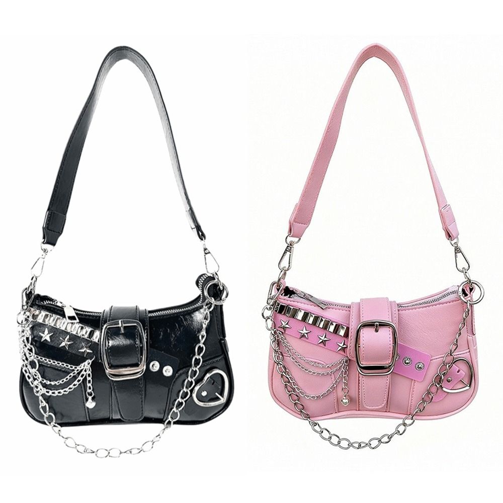 Vintage Y2K Shoulder Bag PU Le - Leather Backpack Vintage บทวิจารณ์และราคา