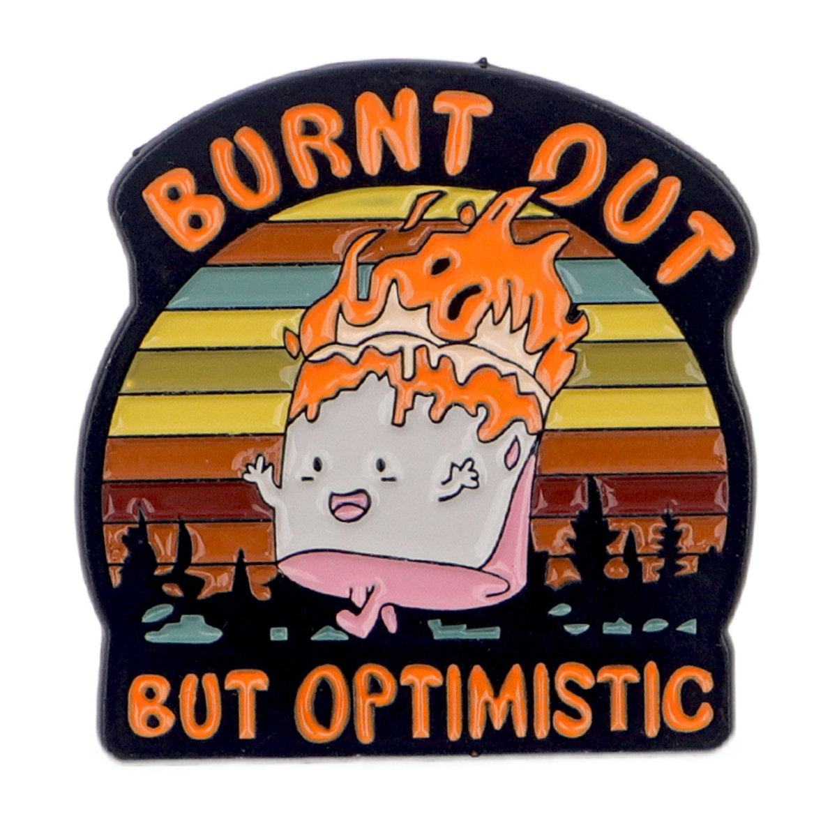 Fire Badges Enamel Pin Brooche - Fashion Backpack Women บทวิจารณ์และราคา