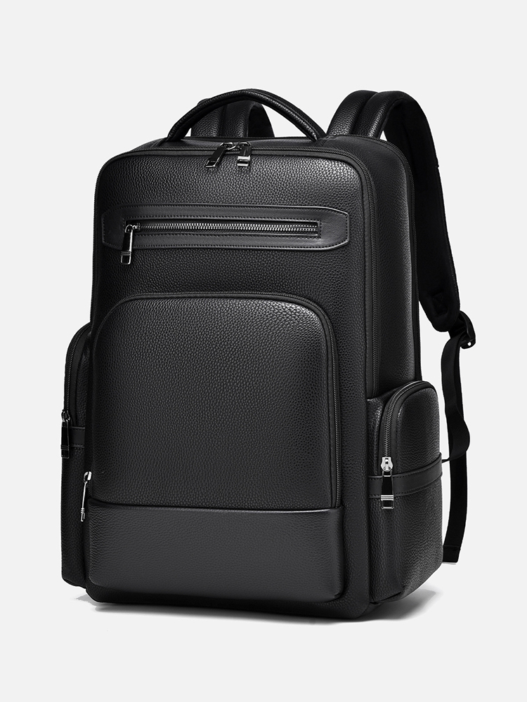 Men's Fashion Backpack PU Leat - Laptop Backpack 15.6 บทวิจารณ์และราคา