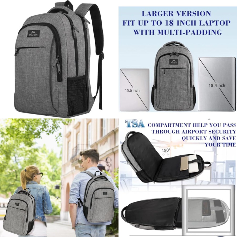 Extra Large.4 Laptop Backpack, - Travel Backpack Anti Theft บทวิจารณ์และราคา