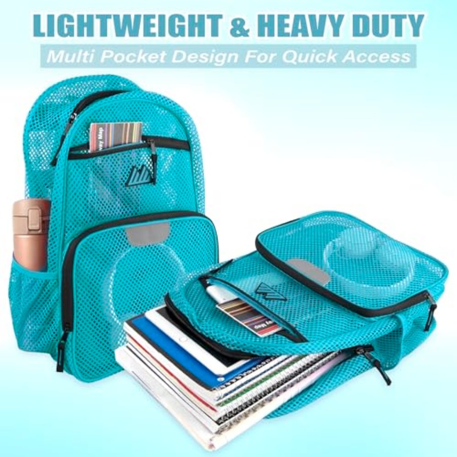Reflective Mesh School Backpac - School Backpack Teen บทวิจารณ์และราคา