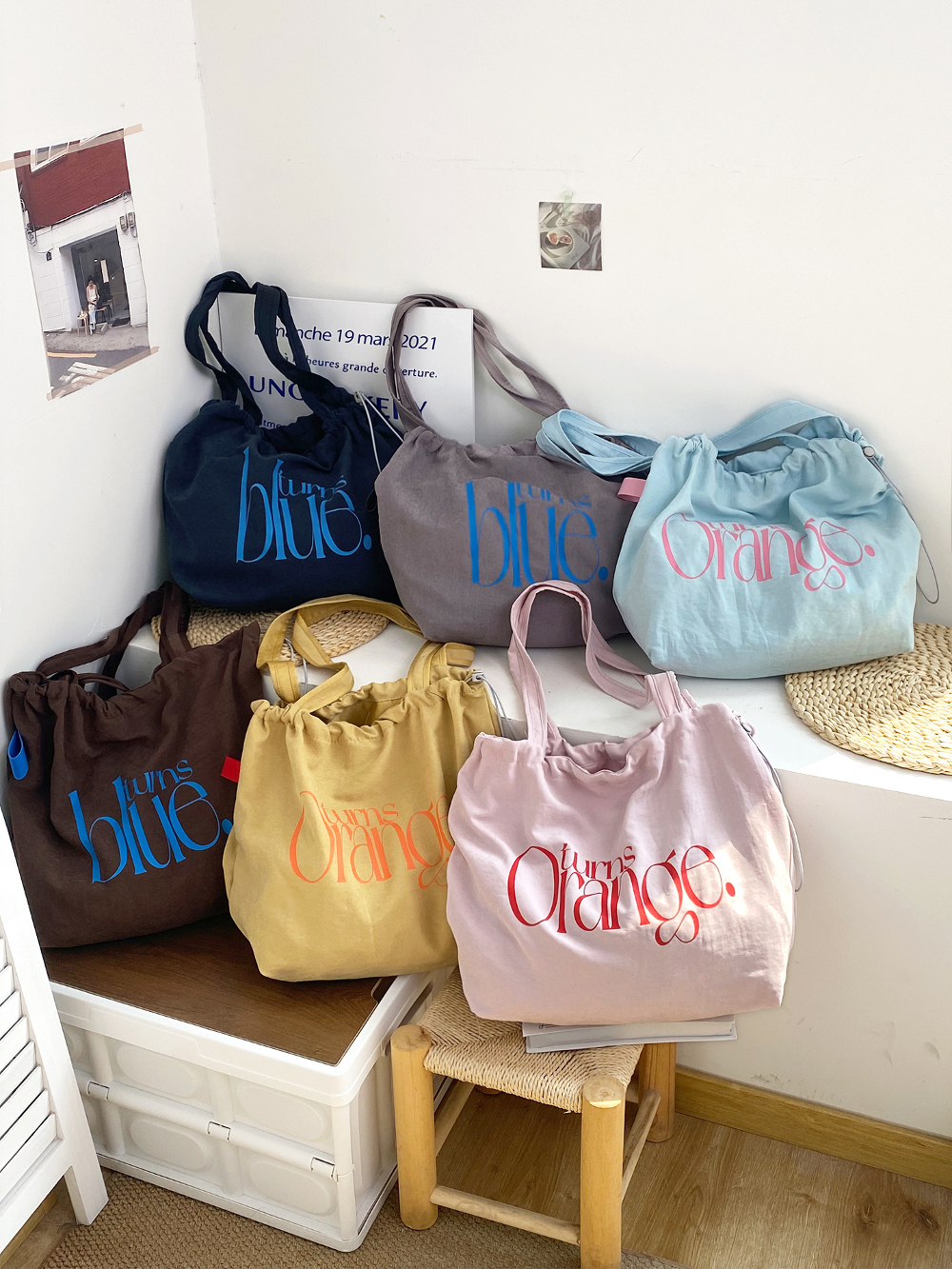 New Fashionable Simple Letters - Drawstring Gym Bag บทวิจารณ์และราคา