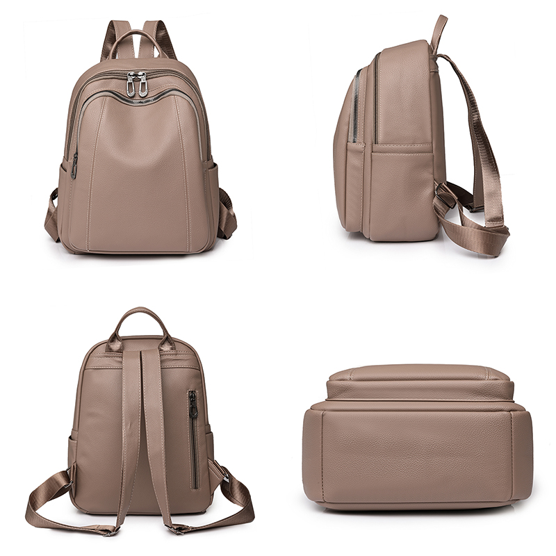 High Quality Leather Backpack  - Leather Backpack Vintage บทวิจารณ์และราคา