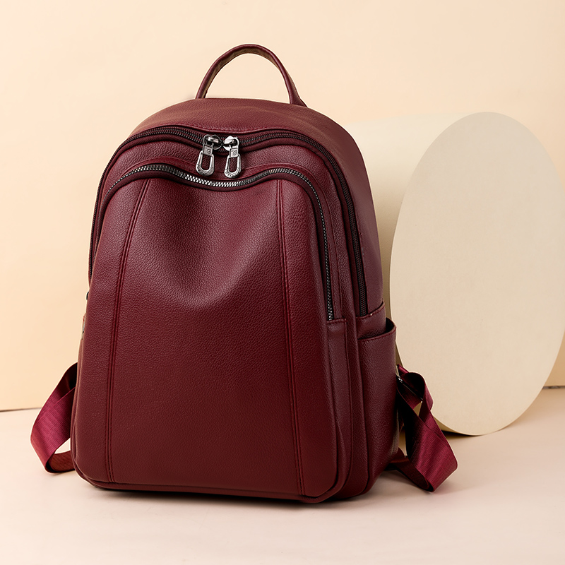 High Quality Leather Backpack  - Leather Backpack Vintage บทวิจารณ์และราคา