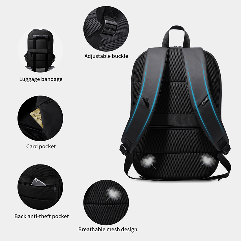Heroic Knight Ultra-Thin Busin - Travel Backpack Anti Theft บทวิจารณ์และราคา