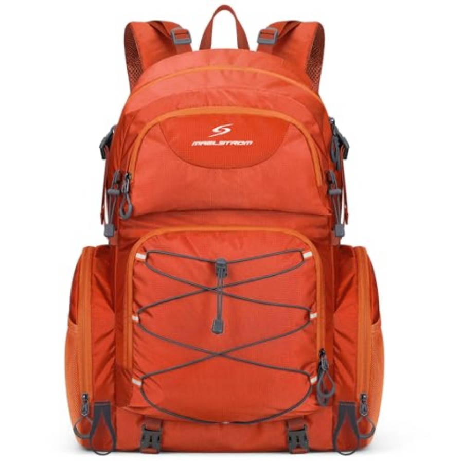 Hiking Backpack, 40L Waterproo - Rain Cover Backpack บทวิจารณ์และราคา
