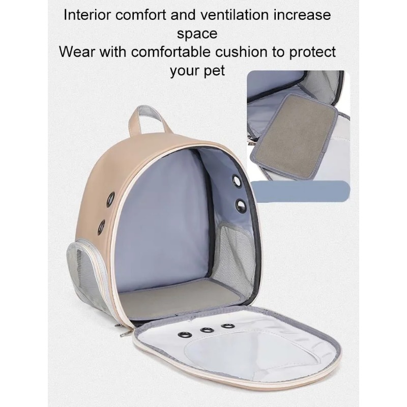 Portable Transparent Pet Backp - Foldable Backpack Small บทวิจารณ์และราคา