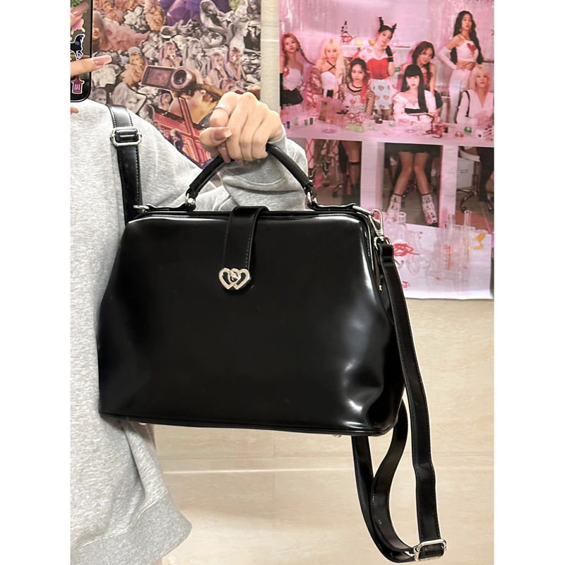 Vintage Black Y2k Mochila Wome - Leather Backpack Vintage บทวิจารณ์และราคา