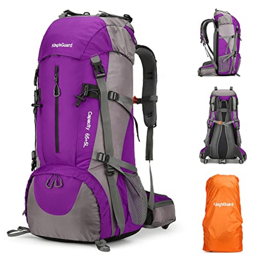 70L Hiking Backpack with Rain  - Rain Cover Backpack บทวิจารณ์และราคา