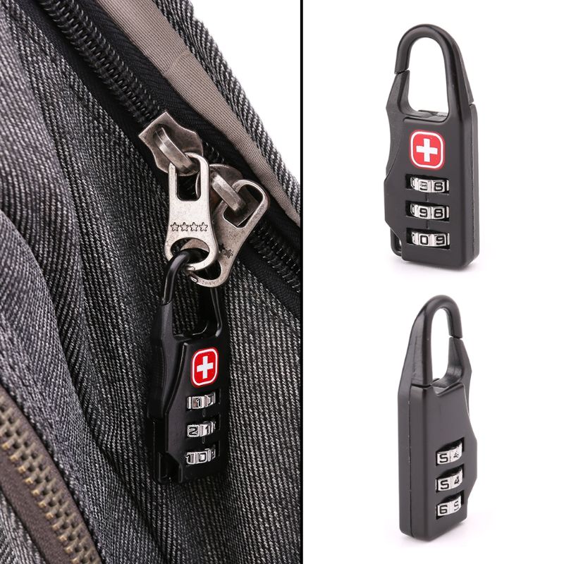 Mini Lock Outdoor small locks  - Backpack Lock Combo บทวิจารณ์และราคา