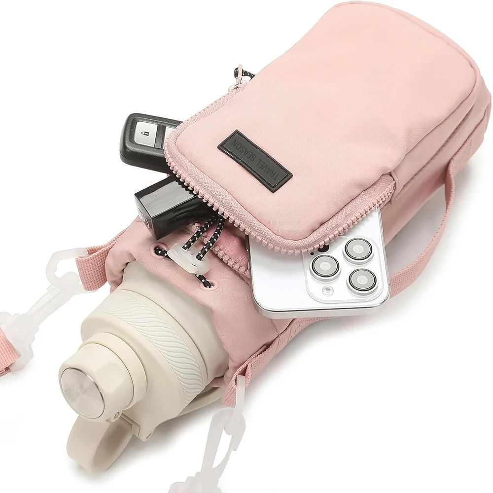 Portable Water Bottle Bag with - Hydration Pack Outdoor บทวิจารณ์และราคา