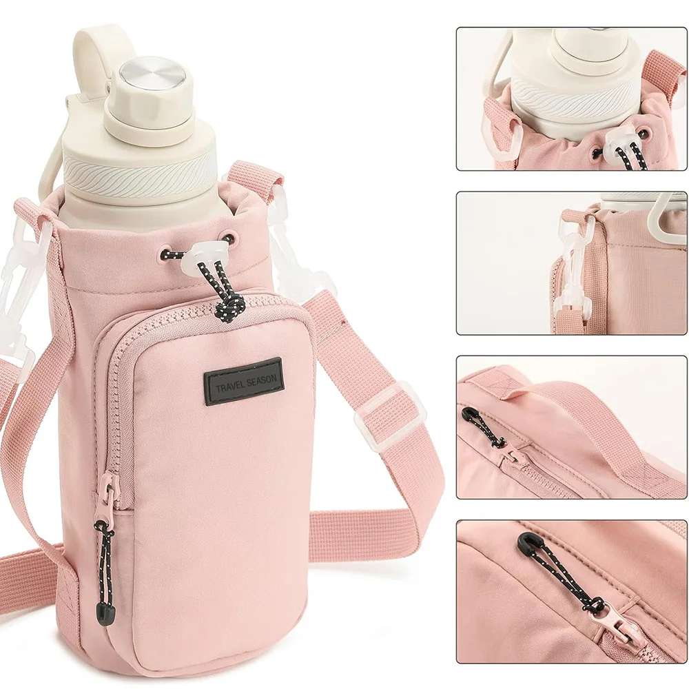Portable Water Bottle Bag with - Hydration Pack Outdoor บทวิจารณ์และราคา