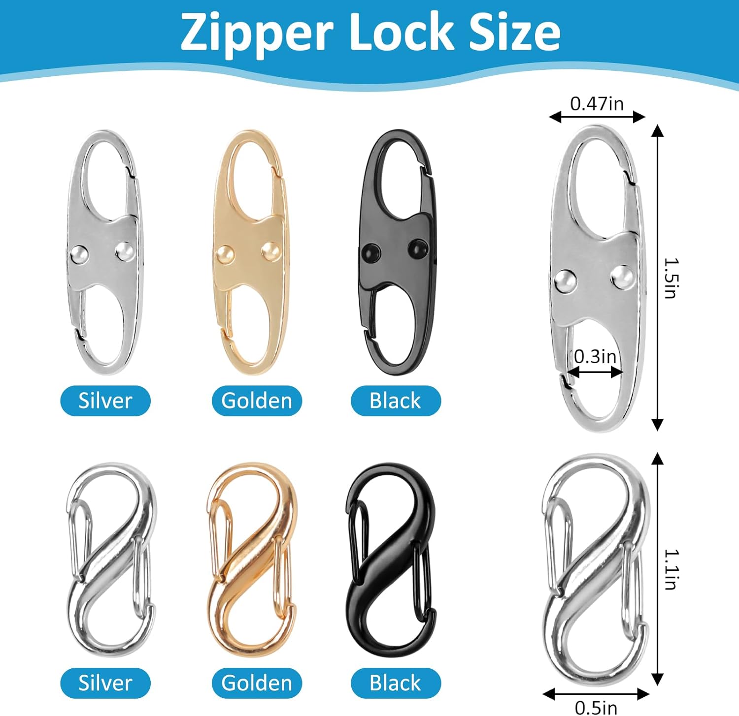 Lock Combo, Total 21PCS Clips  - Backpack Lock Combo บทวิจารณ์และราคา