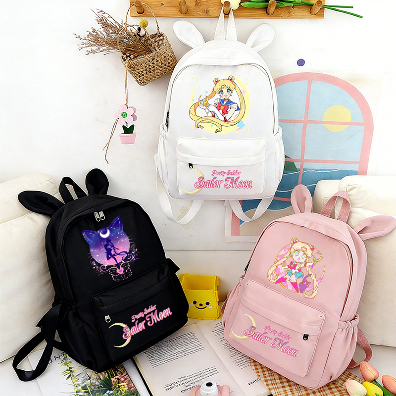 Sailor Moon School Bag Anime C - School Backpack Teen บทวิจารณ์และราคา