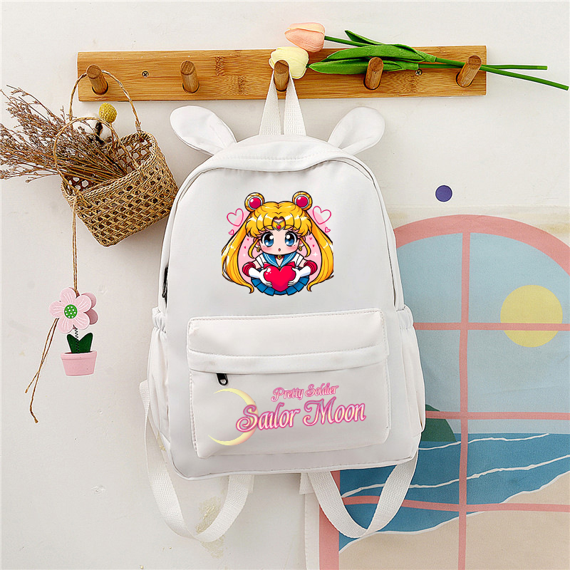 Sailor Moon School Bag Anime C - School Backpack Teen บทวิจารณ์และราคา