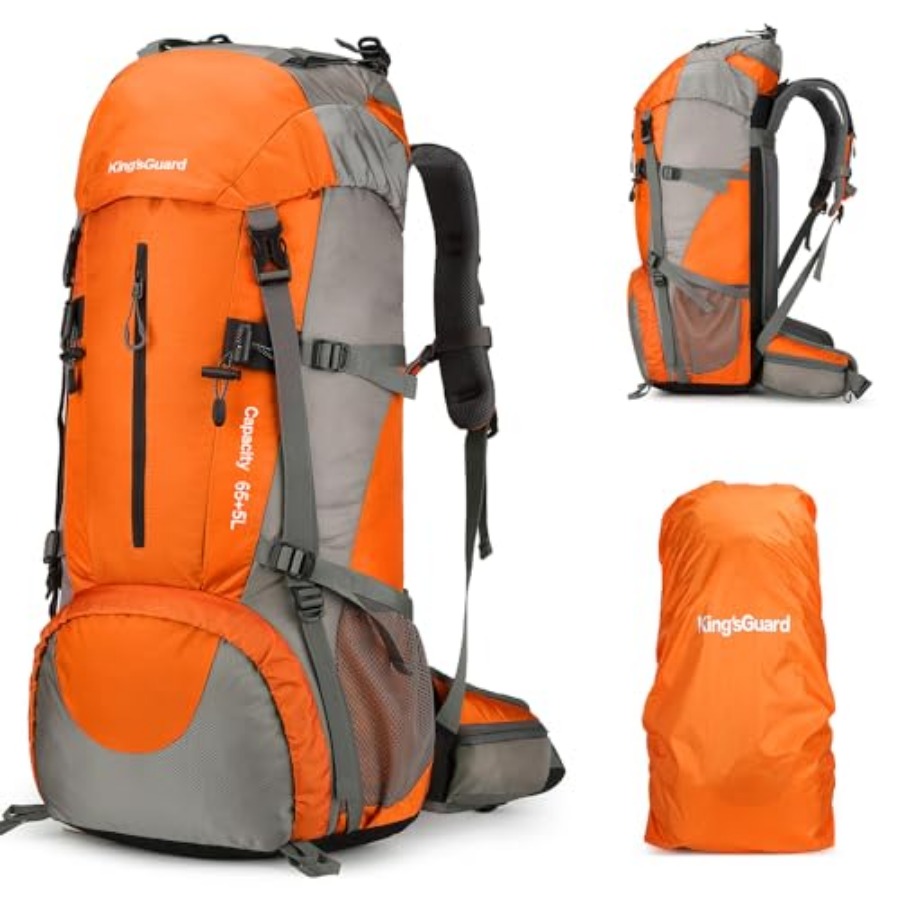 70L Hiking Backpack with Rain  - Rain Cover Backpack บทวิจารณ์และราคา