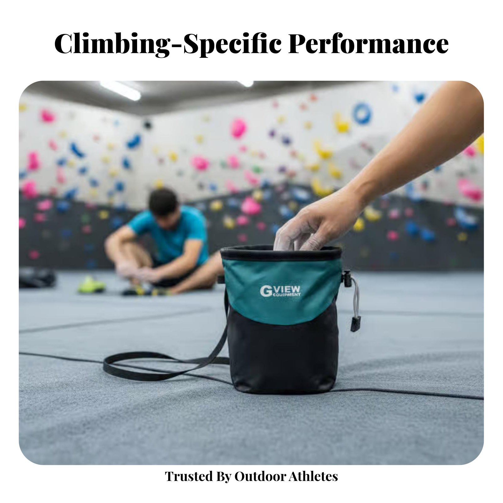 Rock Climbing Chalk Bag Drawst - Drawstring Gym Bag บทวิจารณ์และราคา