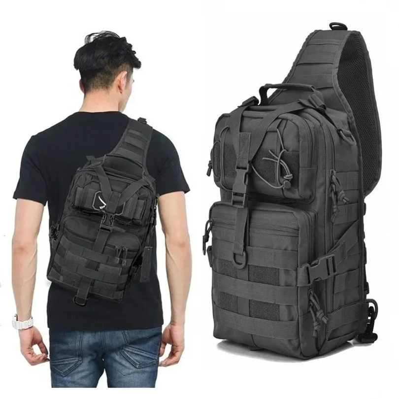 Tactical Assault Pack Sling Ba - Rucksack Military Style บทวิจารณ์และราคา