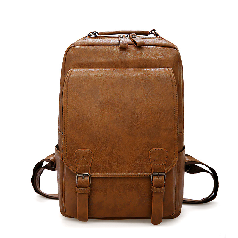 New Arrival PU Leather Backpac - Business Backpack Brief บทวิจารณ์และราคา