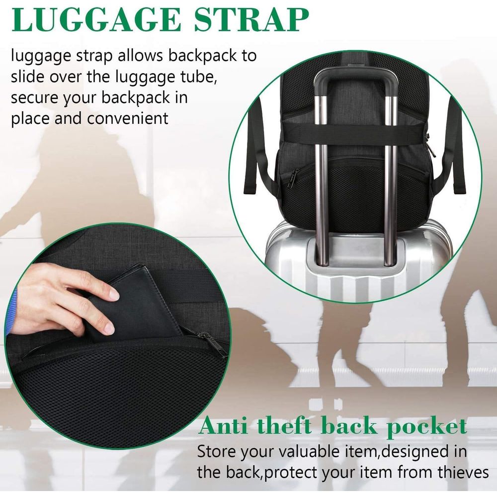 MATEIN BusinLaptop Backpack, 1 - Laptop Backpack 15.6 บทวิจารณ์และราคา