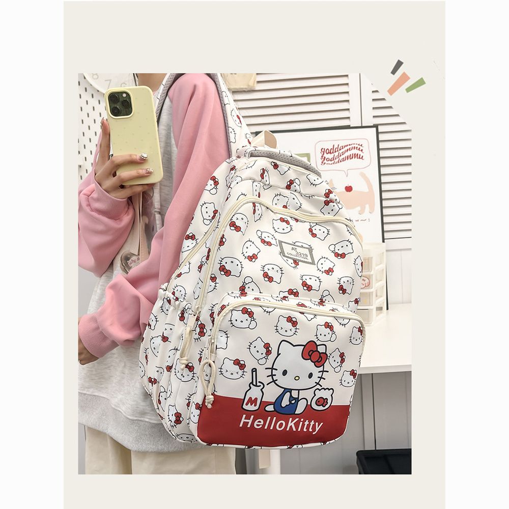 Cute Aesthetic Cartoon Backpac - School Backpack Teen บทวิจารณ์และราคา