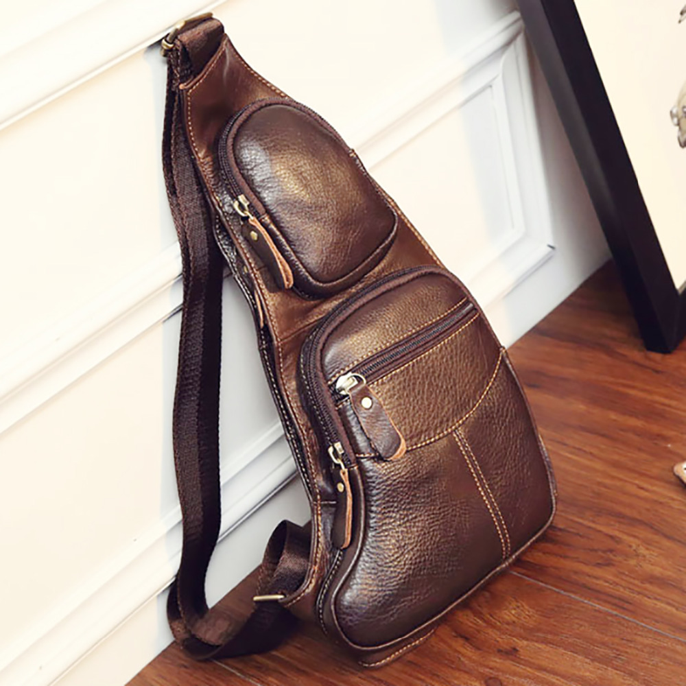 Men Cross Body Shoulder Sling  - Sling Backpack Shoulder บทวิจารณ์และราคา