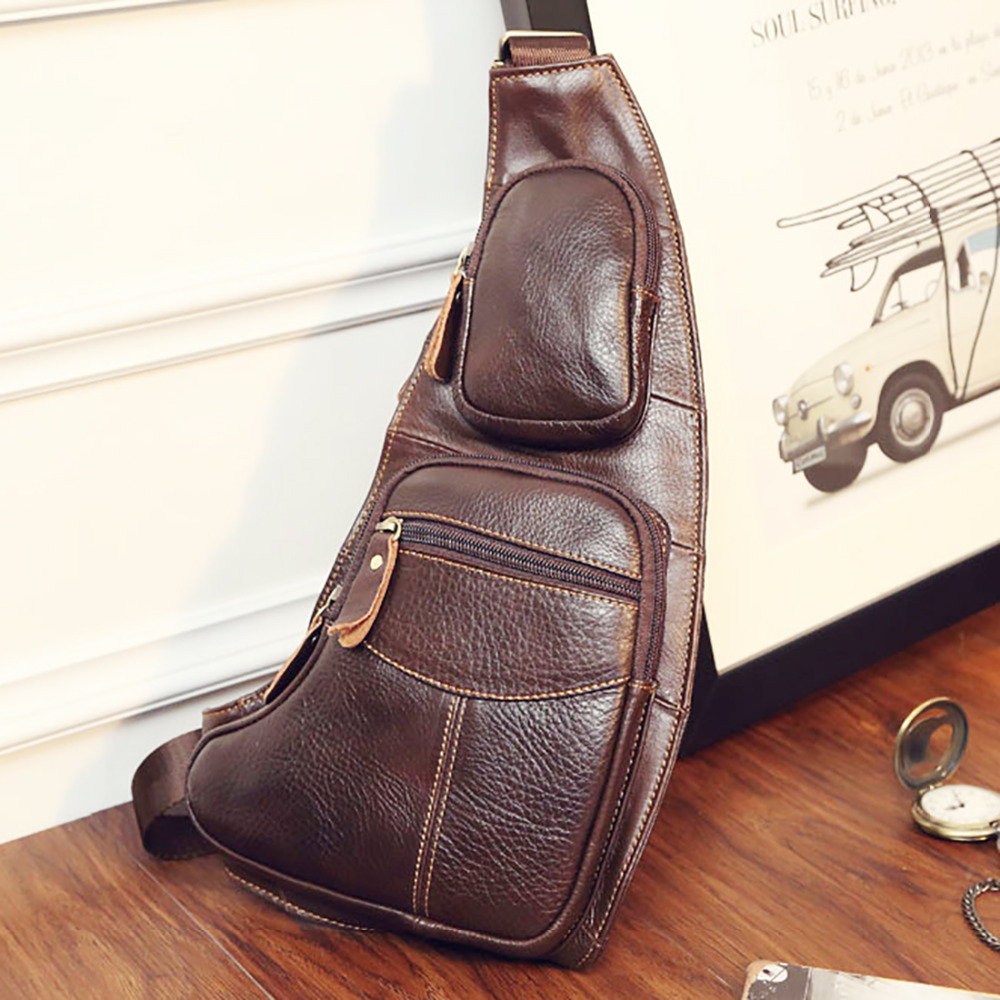 Men Cross Body Shoulder Sling  - Sling Backpack Shoulder บทวิจารณ์และราคา