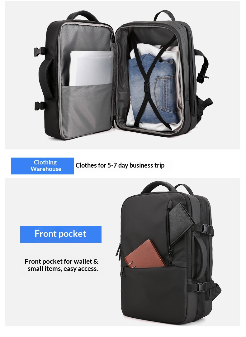 Anti Theft Nylon Business Back - Travel Backpack Anti Theft บทวิจารณ์และราคา