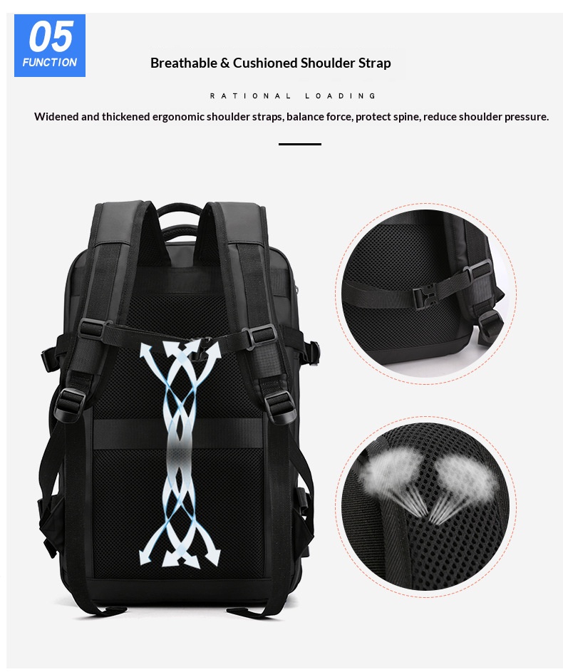 Anti Theft Nylon Business Back - Travel Backpack Anti Theft บทวิจารณ์และราคา
