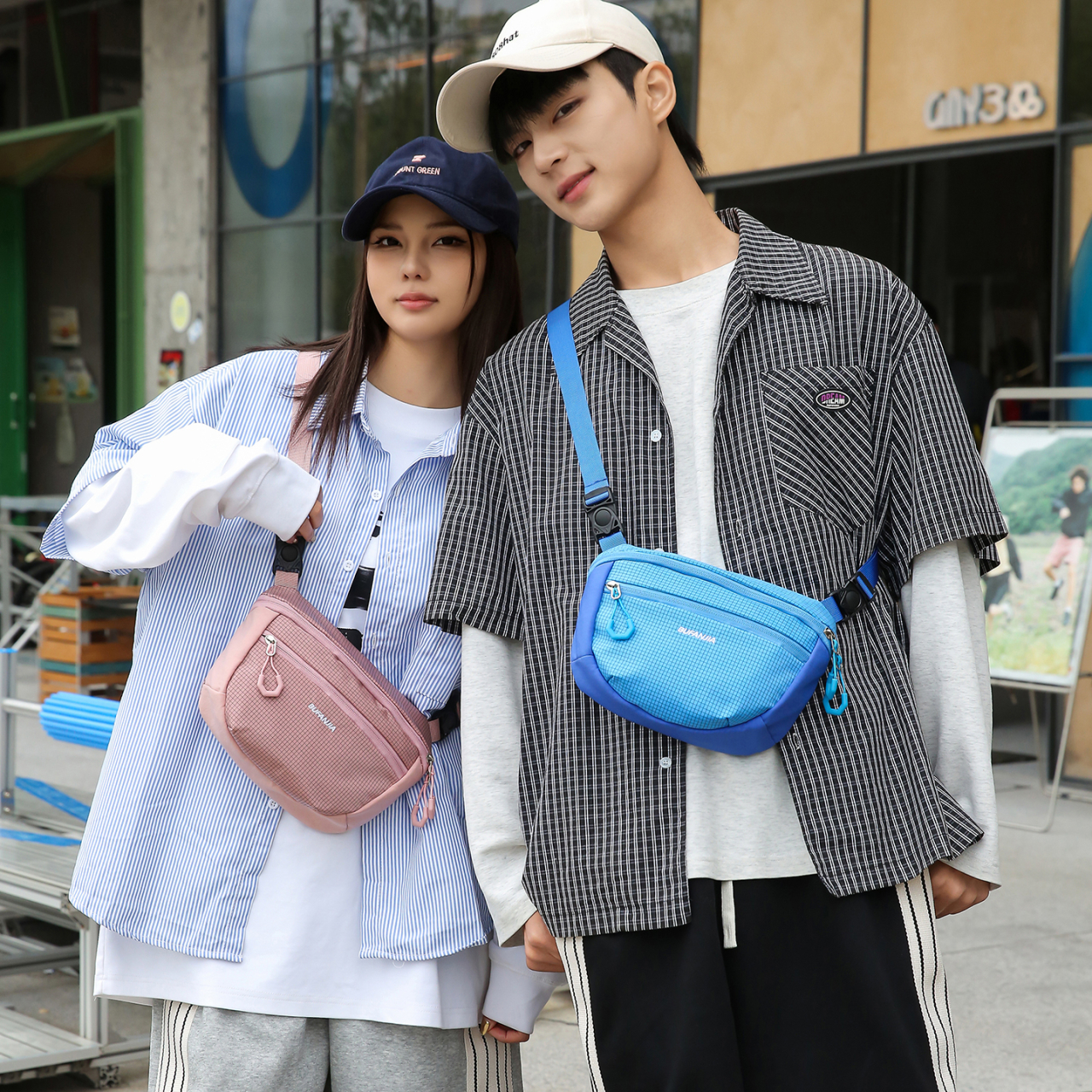 Waist Bag Unisex Nylon Large C - Hiking Backpack Waterproof บทวิจารณ์และราคา