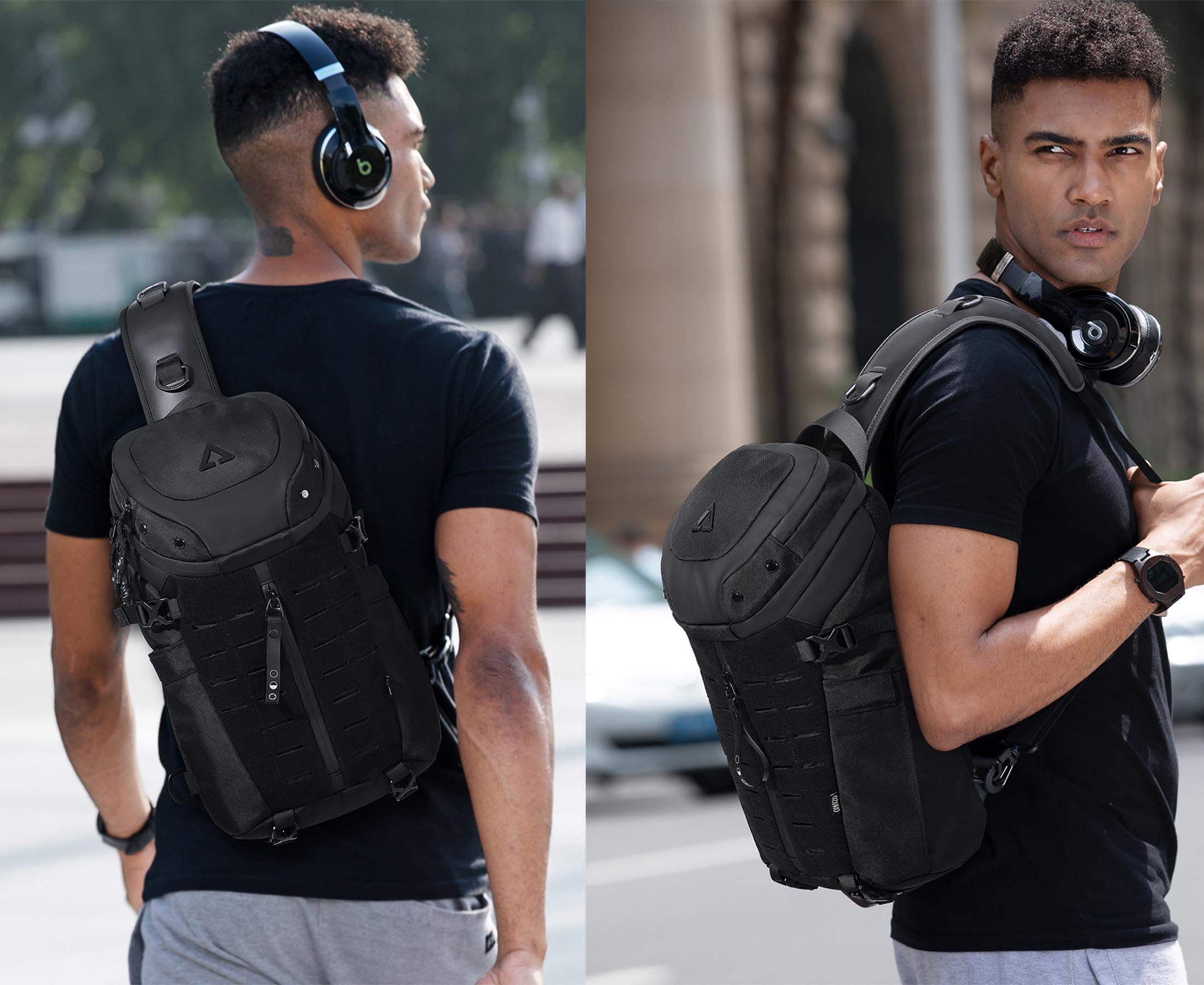 Anti Theft Sling Bag Shoulder  - Sling Backpack Shoulder บทวิจารณ์และราคา