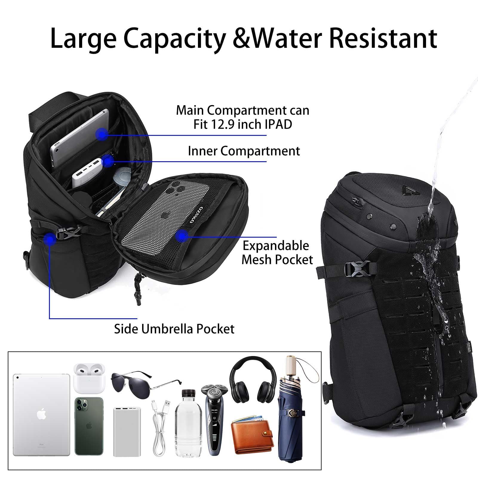 Anti Theft Sling Bag Shoulder  - Sling Backpack Shoulder บทวิจารณ์และราคา