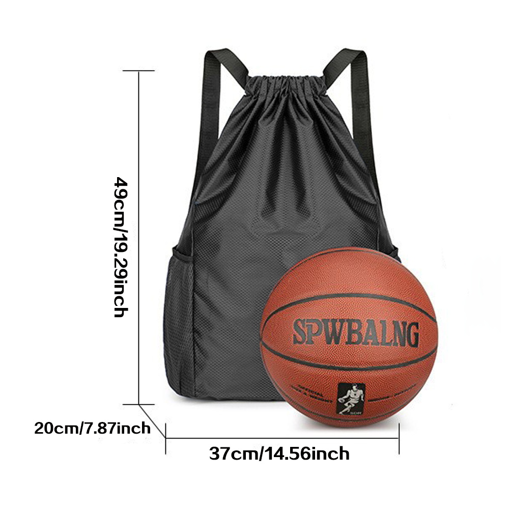 Black drawstring bag, gym back - Drawstring Gym Bag บทวิจารณ์และราคา
