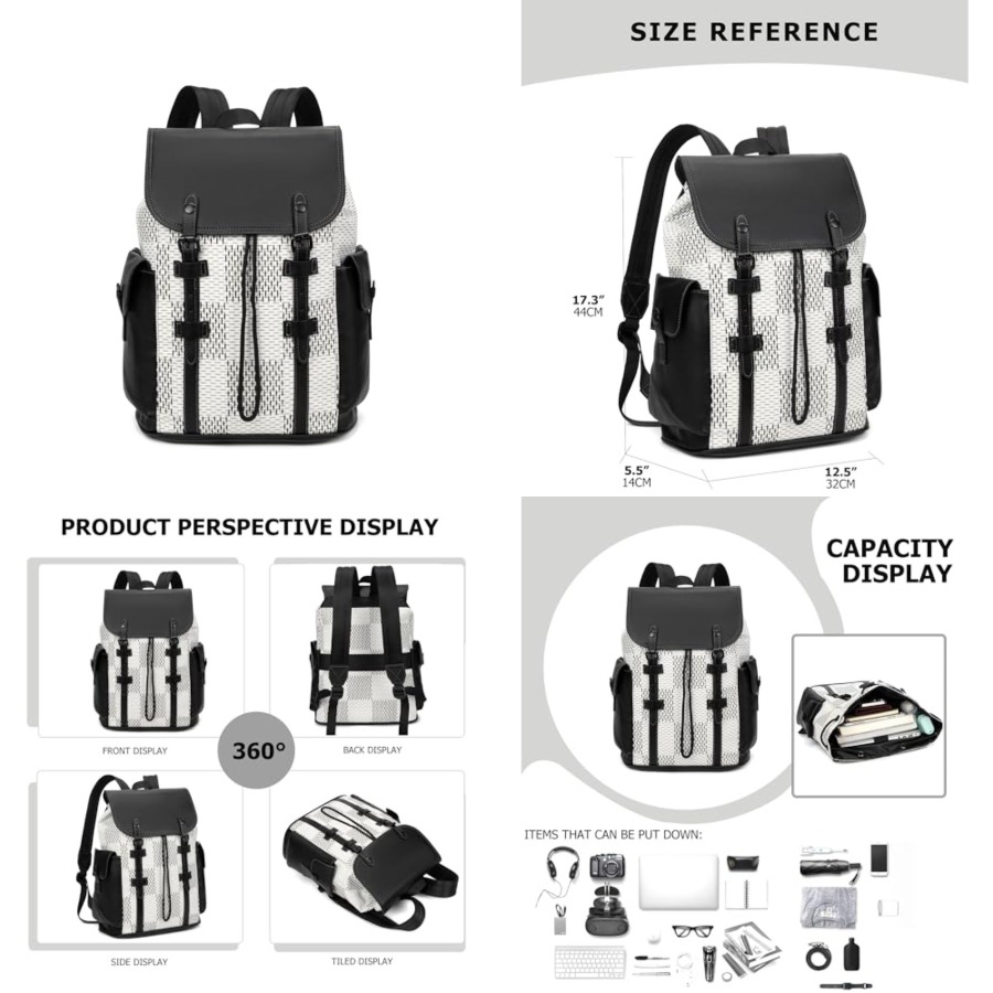 Laptop Backpack for Men Luxury - Travel Backpack Anti Theft บทวิจารณ์และราคา