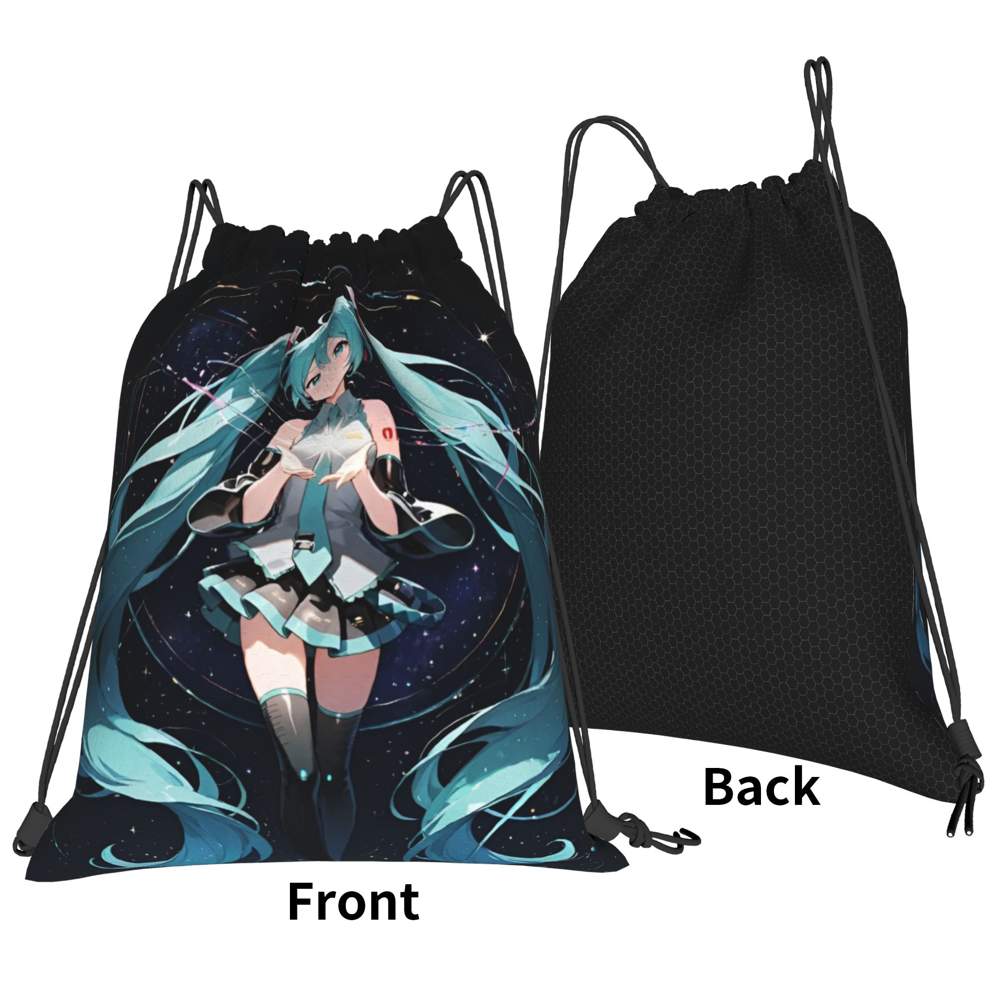 Custom H-Hatsunes Drawstring B - Drawstring Gym Bag บทวิจารณ์และราคา