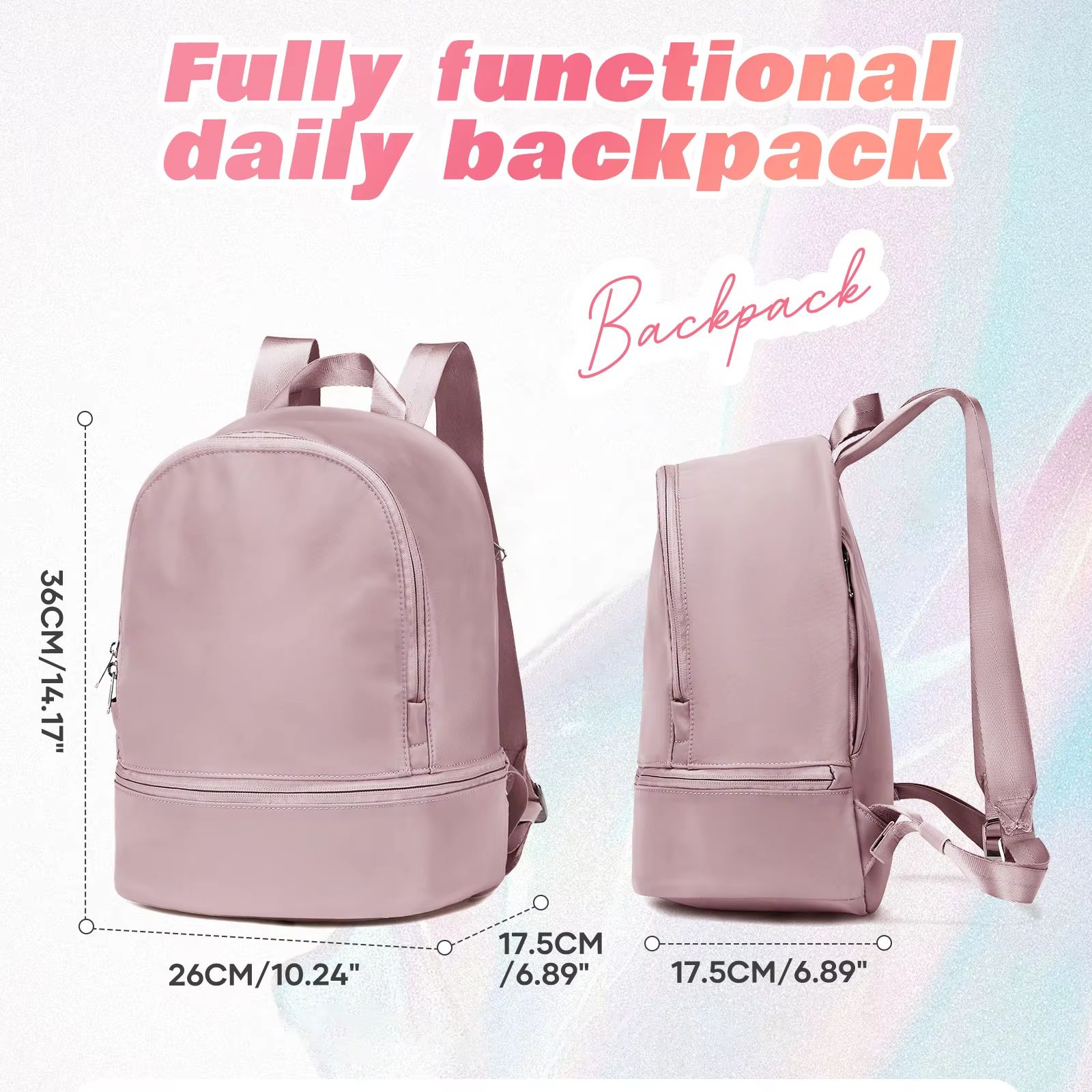 Bag For Women, Small Sports Ba - Fashion Backpack Women บทวิจารณ์และราคา