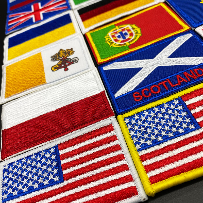 Country Flag Embroidered hook  - Urban Backpack Tactical บทวิจารณ์และราคา
