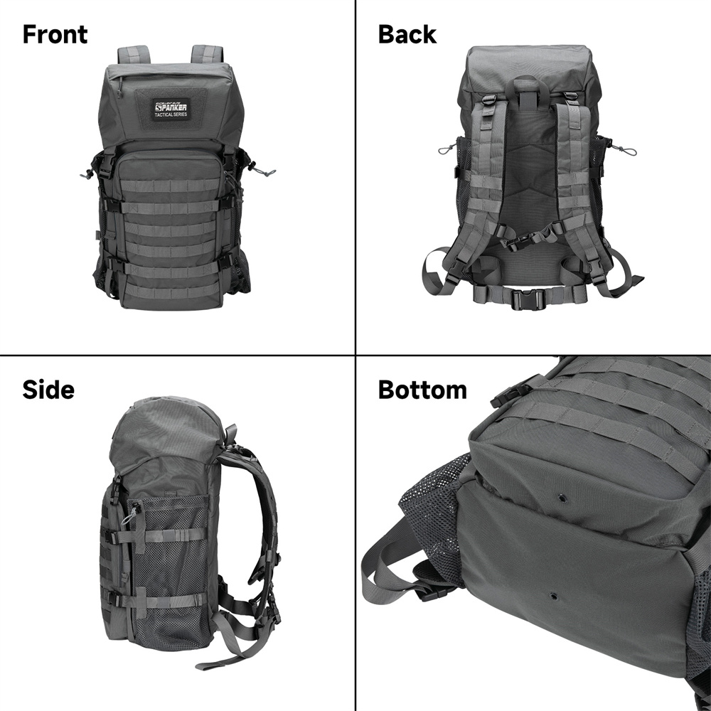 Tactical Backpack 40L 500D Nyl - Rucksack Military Style บทวิจารณ์และราคา