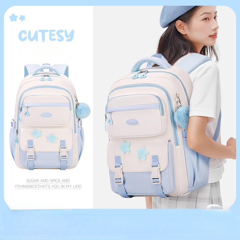 Cute Girls School Backpack Pin - School Backpack Teen บทวิจารณ์และราคา