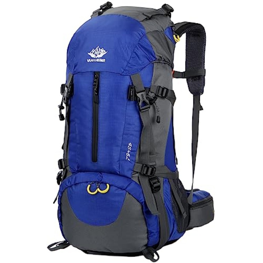 50L Hiking Backpack Men Campin - Rain Cover Backpack บทวิจารณ์และราคา
