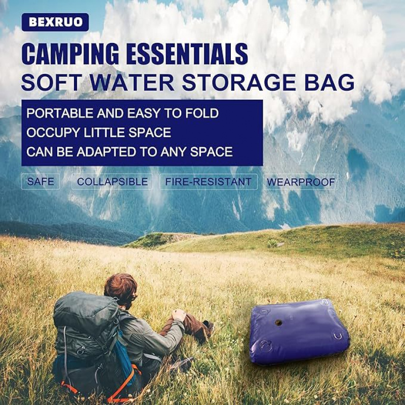 PVC Water Storage Bag New Soft - Hydration Pack Outdoor บทวิจารณ์และราคา