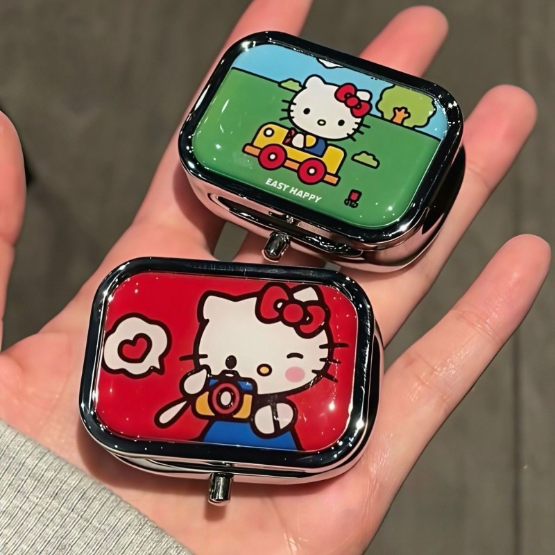 Anime Hello Kitty Metal Storag - Mini Backpack Purse บทวิจารณ์และราคา