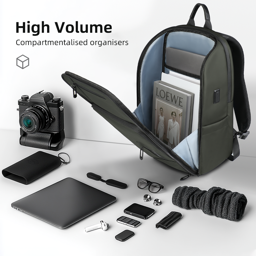 HK Business Men's Backpack 15. - Hiking Backpack Waterproof บทวิจารณ์และราคา