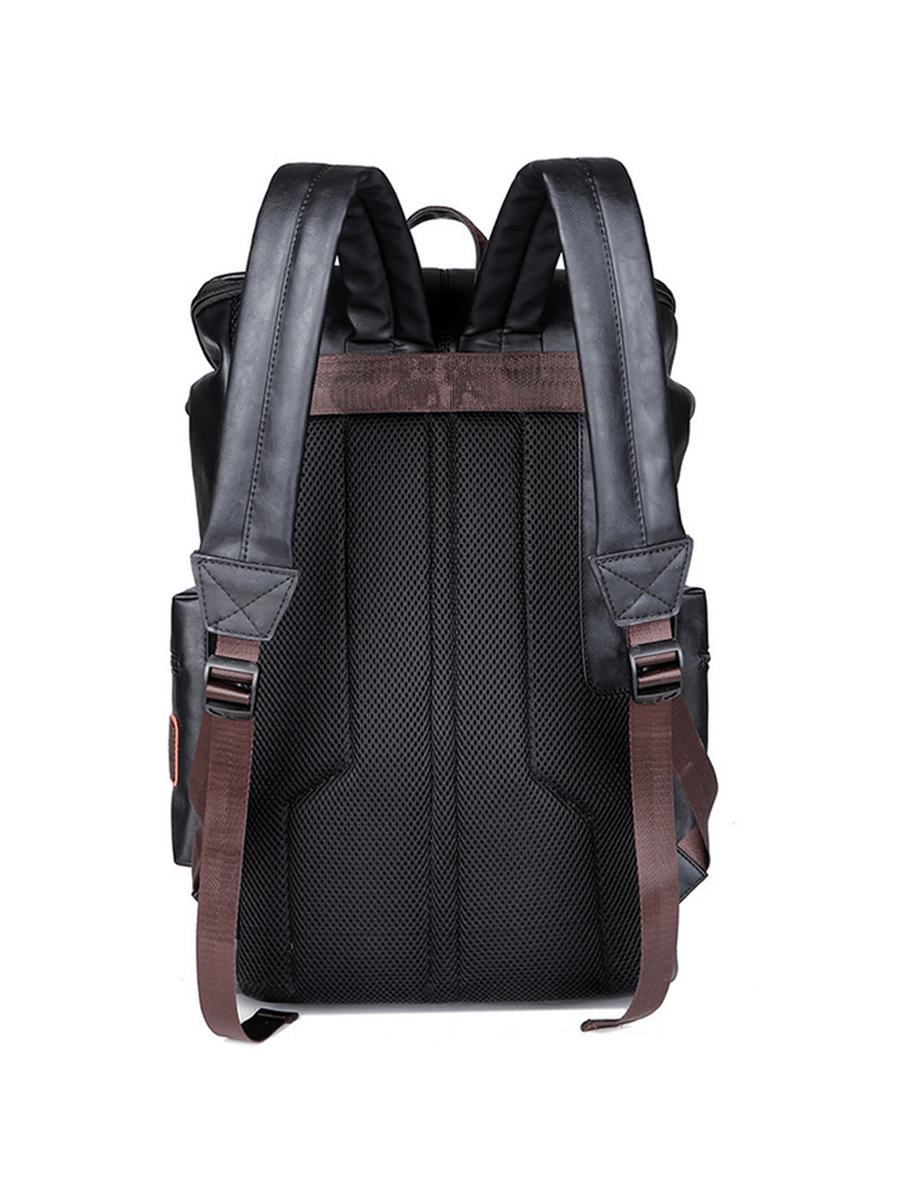 Vintage Black Leather Laptop B - Leather Backpack Vintage บทวิจารณ์และราคา