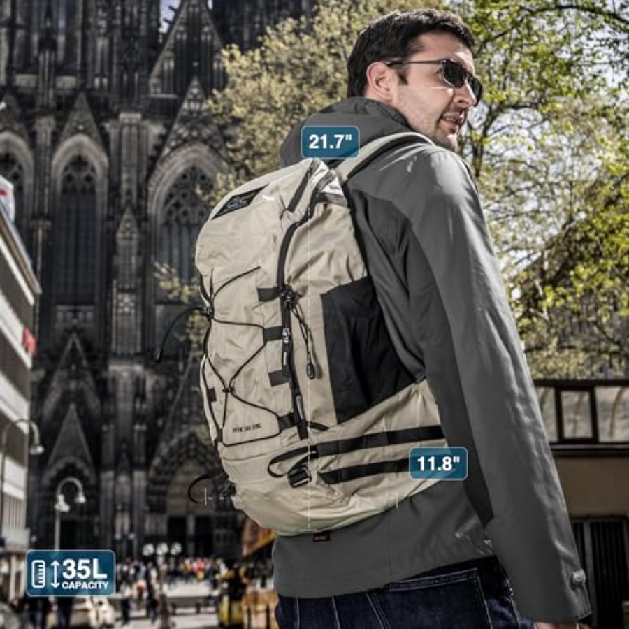 35L Hiking Backpack, Lightweig - Rain Cover Backpack บทวิจารณ์และราคา