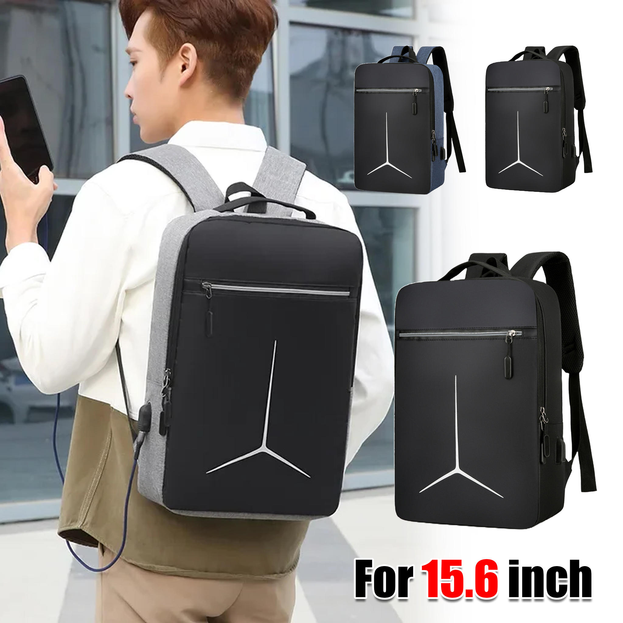 Fashion Anti Theft USB Waterpr - Travel Backpack Anti Theft บทวิจารณ์และราคา