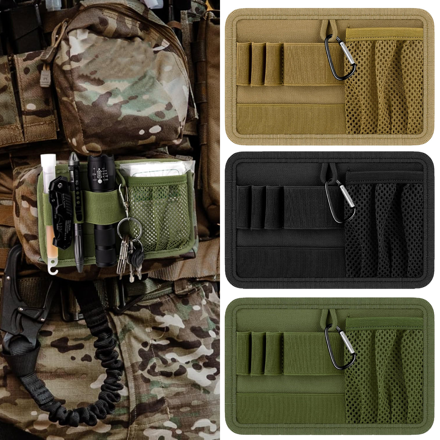 Tactical Bag Insert Panel Orga - Backpack Insert Organizer บทวิจารณ์และราคา